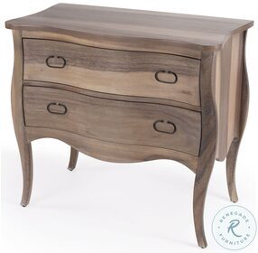 Rochelle Distressed Natural Mango 2 Drawer Chest