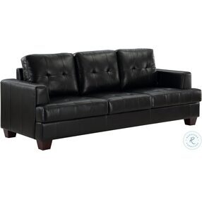 Hinsall Black Sofa