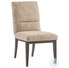 Park City Taupe And Ivory Glenwild Upholstered Side Chair