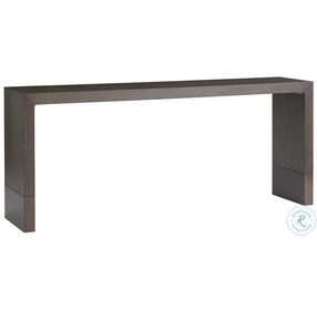 Park City Chestnut Brown And Burnished Bronze Deer Valley Console Table