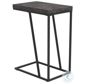 Carly Grey Expandable Accent Table