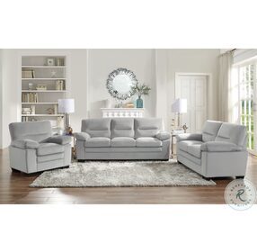 Keighly Gray Living Room Set