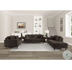 Rand Chocolate Living Room Set