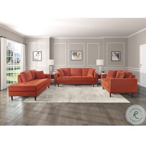 Rand Orange Living Room Set