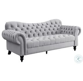 Rosalie Light Gray Sofa