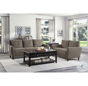 Dunleith Brown Living Room Set