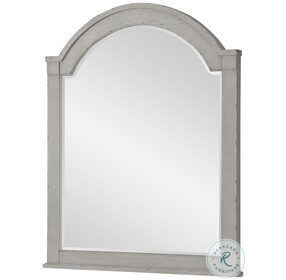 Belhaven Weathered Plank Arched Dresser Mirror