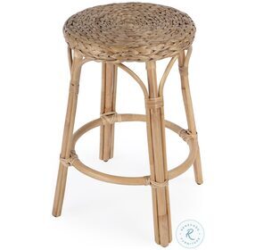 Tobias neutral Hyacinth Counter Height Stool