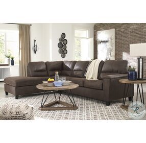 Navi Chestnut LAF Corner Chaise Sectional