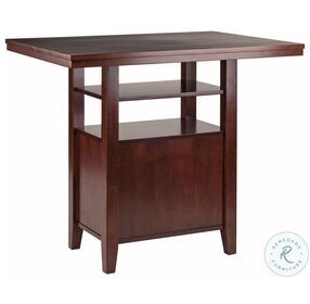 Albany Walnut Counter Height Dining Table