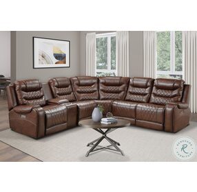 Putnam Brown Sectional