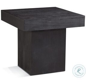 Padula Dusty Black Square End Table