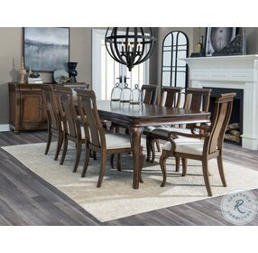 Coventry Classic Cherry Extendable Leg Dining Room Set