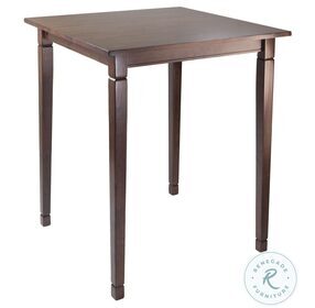 Kingsgate Antique Walnut Counter Height Dining Table