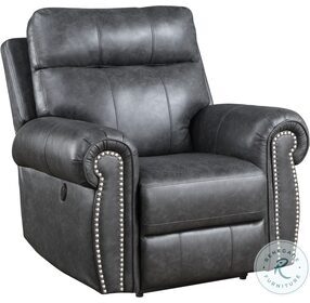 Granville Grey Power Recliner