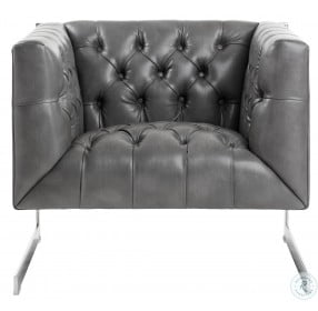 Viper Gray Lounge Chair