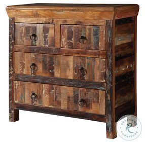 Harper Reclaimed Wood Accent Cabinet