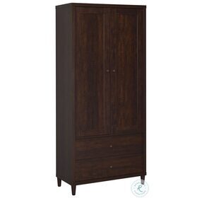 Wadeline Rustic Tobacco Accent Cabinet