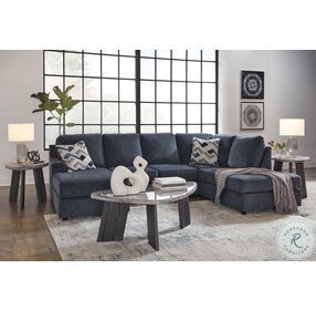 Albar Place Cobalt 2 Piece Sectional with RAF Chaise