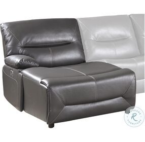 Dyersburg Gray LAF Power Reclining Chaise