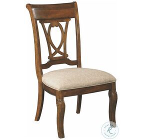 Portolone Truffle Slat Back Side Chair Set of 2