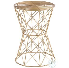 Sylvie Champagne Gold Scatter Table