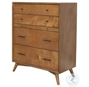 Flynn Acorn 4 Drawer Chest With Pull Out Tray