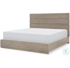 Milano Sandstone King Panel Bed by Rachael Ray