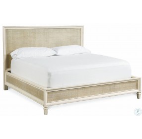 Summer Hill Cotton Woven King Panel Bed
