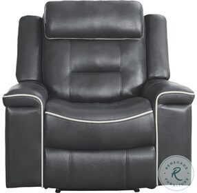 Darwan Dark Gray Lay Flat Reclining Chair