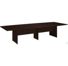 Mocha Cherry 120" Boat Top Conference Table