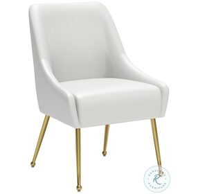 Maxine White Dining Chair