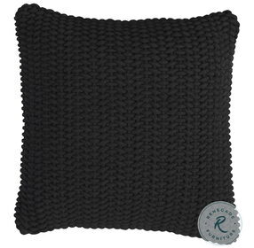 Renemore Black Pillow Set of 4