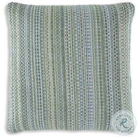 Keithley Next Gen Nuvella Green Turquoise And White Pillow Set of 4