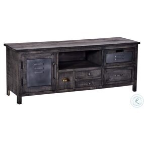 Layover Distressed Gray 51" Accent Chest
