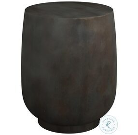 Serena Antique Rusted Accent Side Table