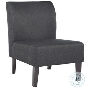 Triptis Charcoal Gray Accent Chair