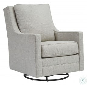 Kambria Frost Swivel Accent Chair