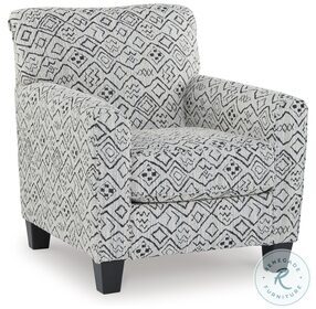 Hayesdale Black And Cream Accent Chair