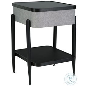 Jorvalee Black Accent Table