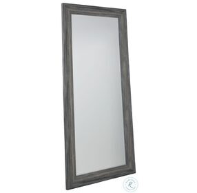 Jacee Antique Gray Floor Mirror