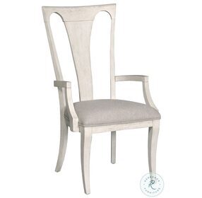 Nevin Eggshell Arm Chair