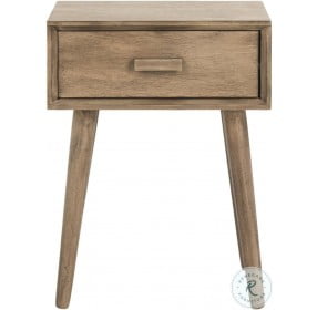Lyle Chocolate Accent Table