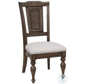 Woodbury Cowboy Boots Brown Wooden Side Chair
