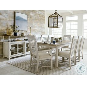Litchfield Two Tone Boathouse Extendable Dining Room Set