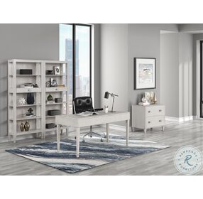 Addison Chiffon White Home Office Set
