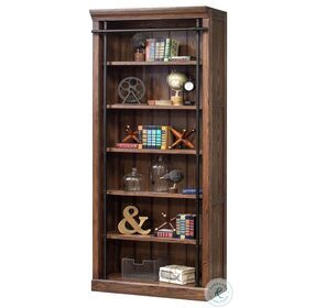 Avondale Weathered Oak 94" Bookcase
