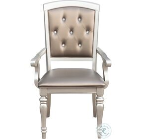 Orsina Silver Arm Chair Set of 2