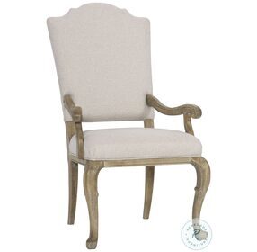 Villa Toscana Beige Host Arm Chair