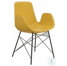 Alison Yellow Dining Chair
